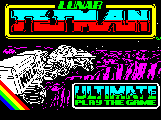 Lunar Jetman loading screen