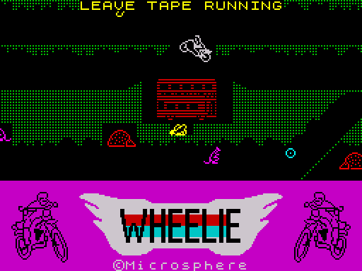 Wheelie loading screen
